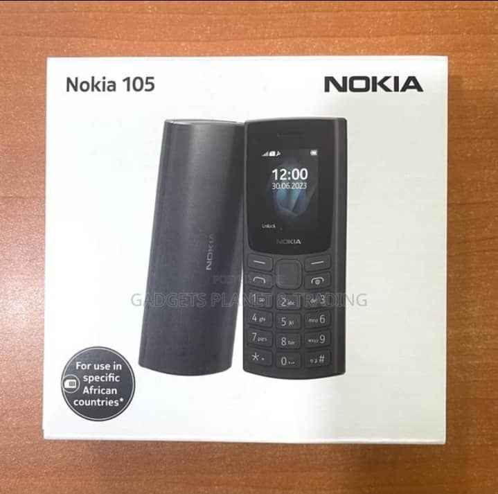 New Nokia 105 Black